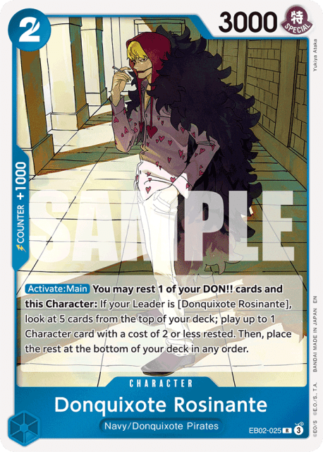 Donquixote Rosinante (Foil) (25) — Anime 25th Collection