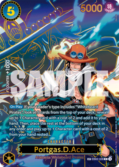 Portgas.D.Ace (Special Alt Art) (28) — Anime 25th Collection