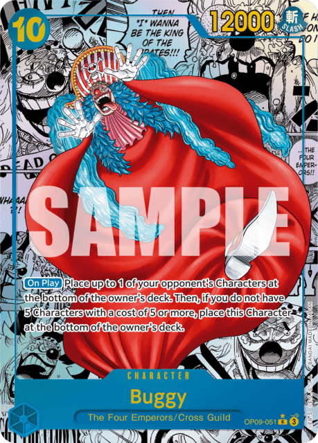 Buggy (Manga Alt Art) (51) — Emperors In The New World