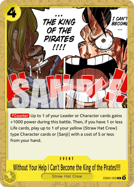 Without Your Help I Can't Become the King of the Pirates!!!! (59) — Anime 25th Collection