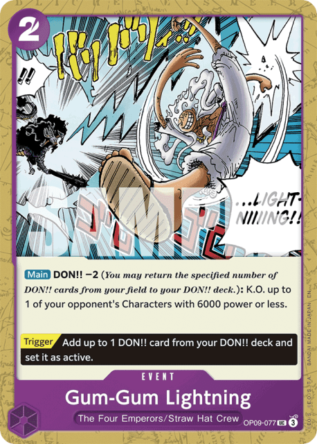 Gum-Gum Lightning (Reprint) (77) — Emperors In The New World