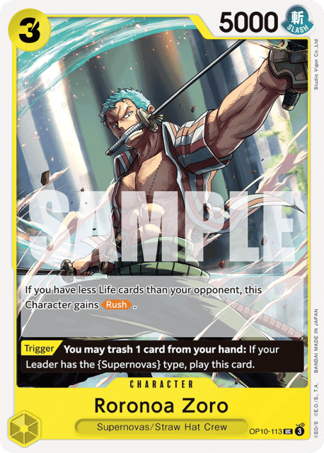 Roronoa Zoro (113) — Royal Blood
