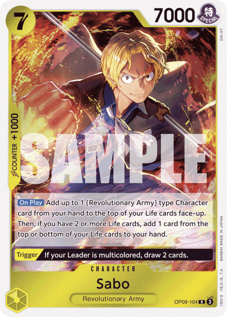 Sabo (Foil) (104) — Emperors In The New World