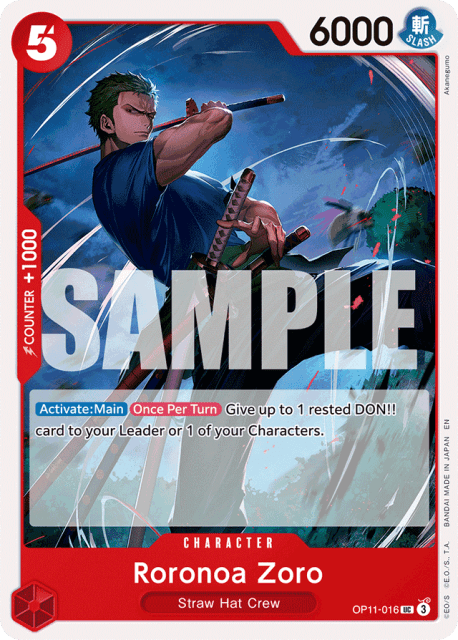 Roronoa Zoro (16) — A Fist Of Divine Speed