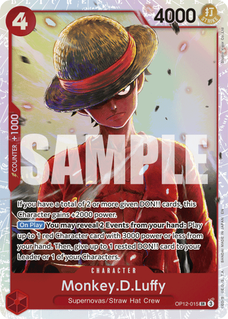 Monkey.D.Luffy (Foil) (15) — Legacy of the Master