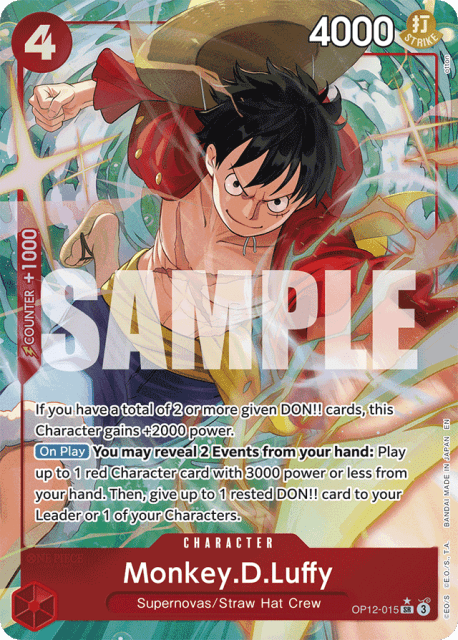 Monkey.D.Luffy (Alt Art) (15) — Legacy of the Master