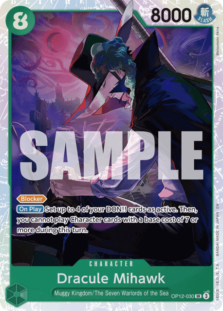 Dracule Mihawk (Foil) (30) — Legacy of the Master