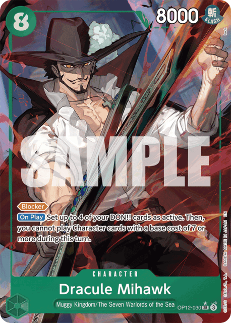 Dracule Mihawk (Alt Art) (30) — Legacy of the Master
