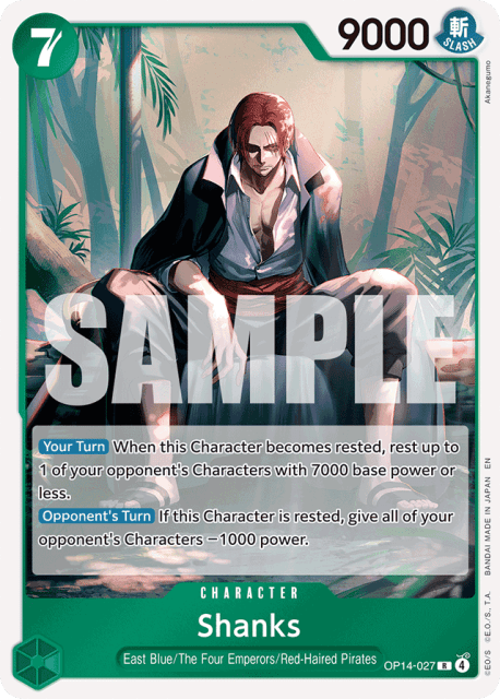 Shanks (Foil) (27) — The Azure Sea's Seven