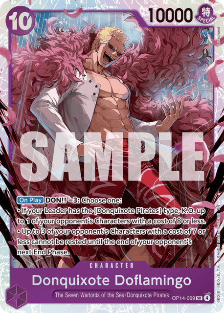 Donquixote Doflamingo (Foil) (69) — The Azure Sea's Seven