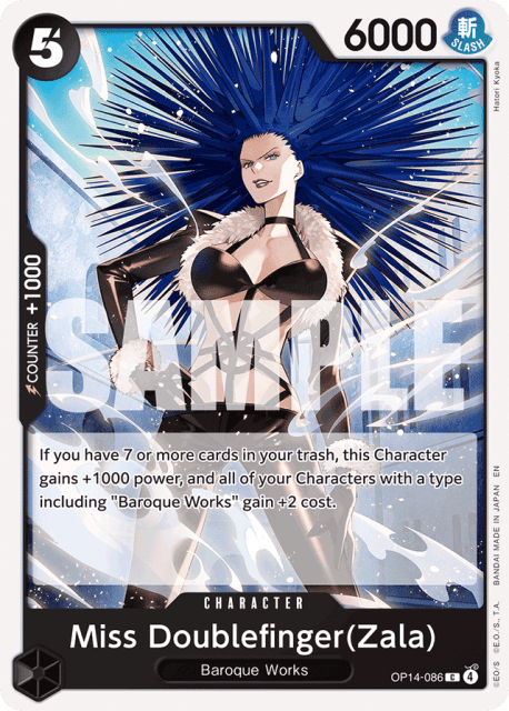 Miss Doublefinger(Zala) (86) — The Azure Sea's Seven