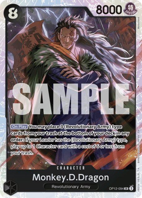 Monkey.D.Dragon (Foil) (94) — Legacy of the Master