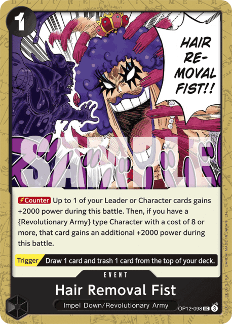 Hair Removal Fist (98) — Legacy of the Master