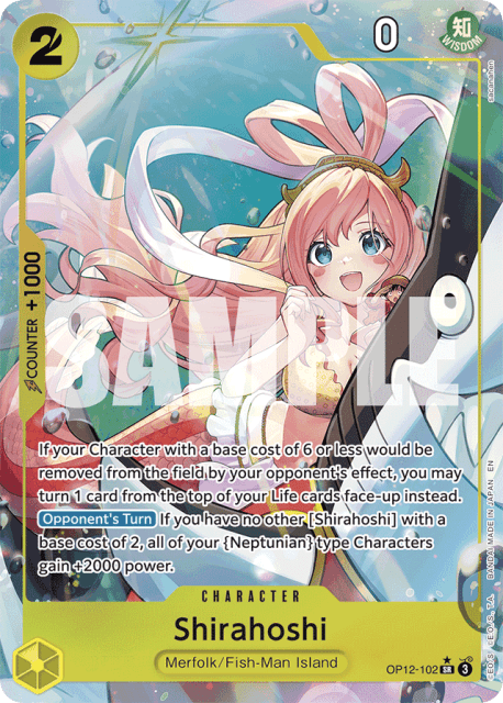 Shirahoshi (Alt Art) (102) — Legacy of the Master