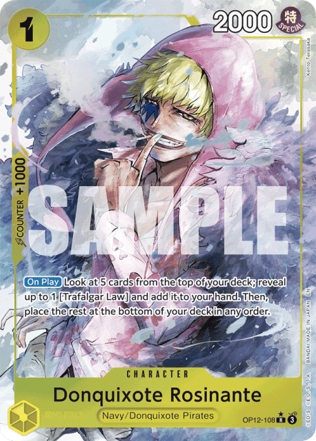 Donquixote Rosinante (Alt Art) (108) — Legacy of the Master