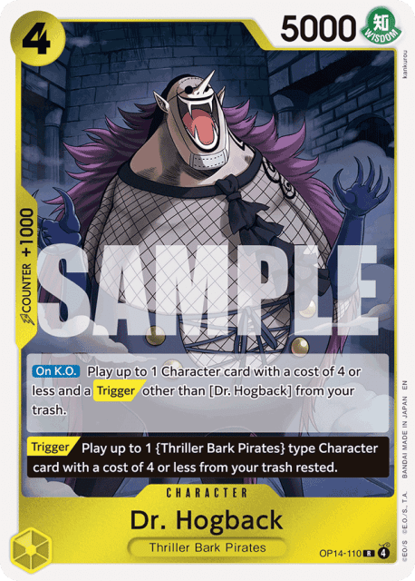 Dr. Hogback (Foil) (110) — The Azure Sea's Seven