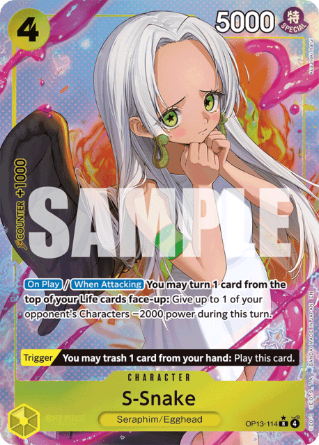 S-Snake (Alt Art) (114) — Carrying On His Will