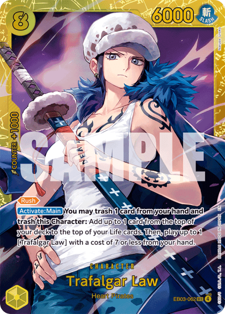 Trafalgar Law (Foil) (62) — Heroines Edition