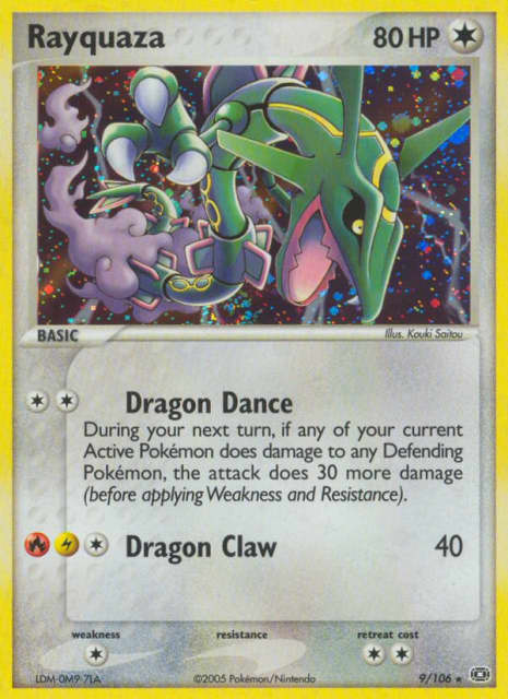 Rayquaza (Holofoil) (9) — Emerald