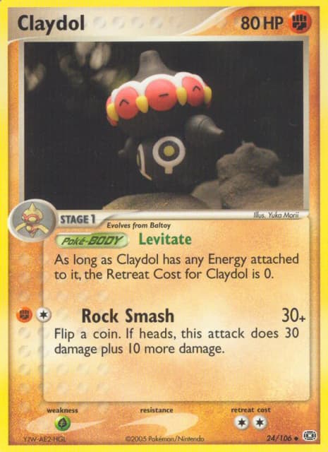 Claydol (24) — Emerald