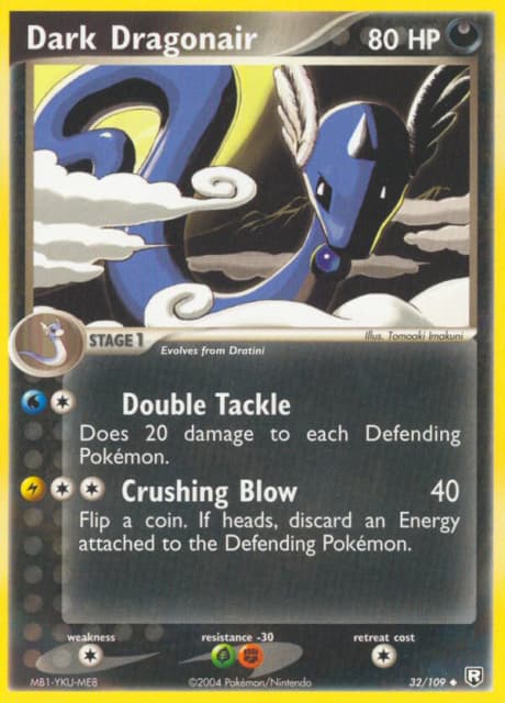 Dark Dragonair (Reverse Holofoil) (32) — Team Rocket Returns