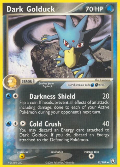 Dark Golduck (35) — Team Rocket Returns