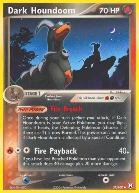 Dark Houndoom (37) — Team Rocket Returns
