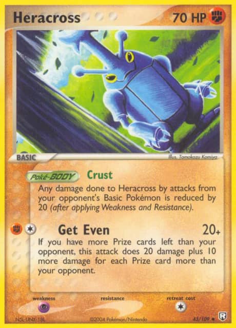 Heracross (Reverse Holofoil) (43) — Team Rocket Returns