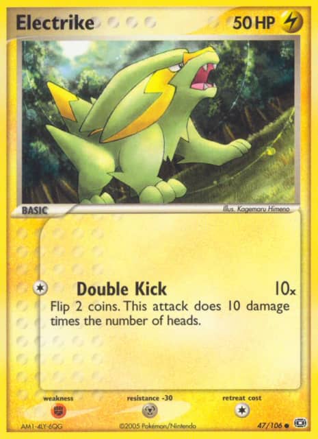 Electrike (Reverse Holofoil) (47) — Emerald