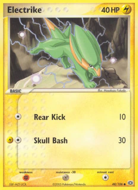 Electrike (Reverse Holofoil) (48) — Emerald