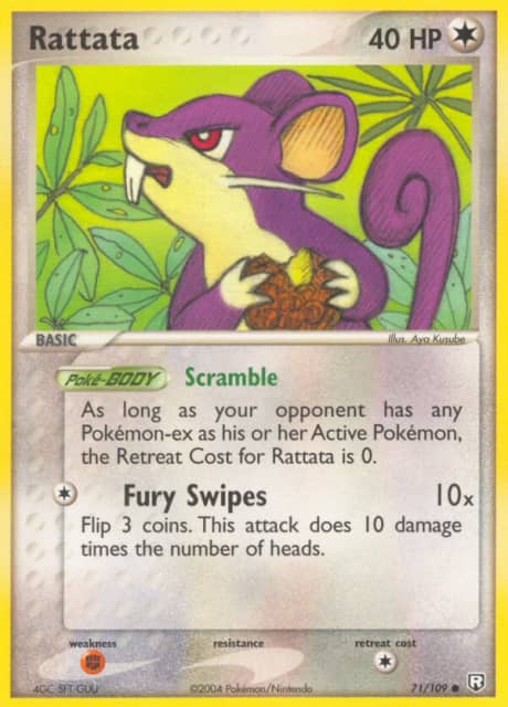 Rattata (71) — Team Rocket Returns