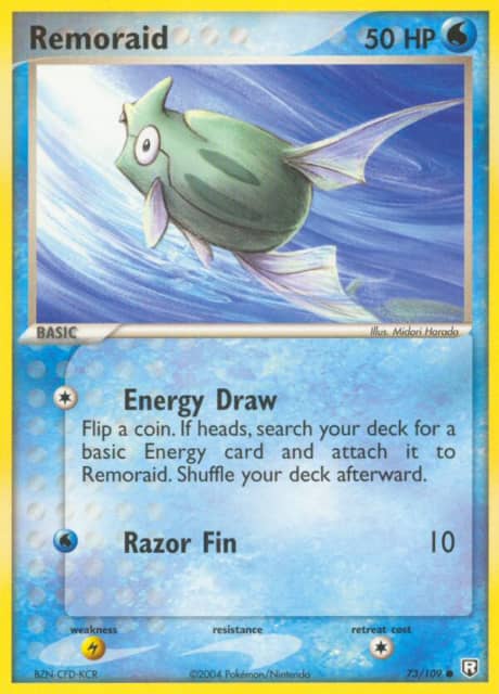 Remoraid (Reverse Holofoil) (73) — Team Rocket Returns