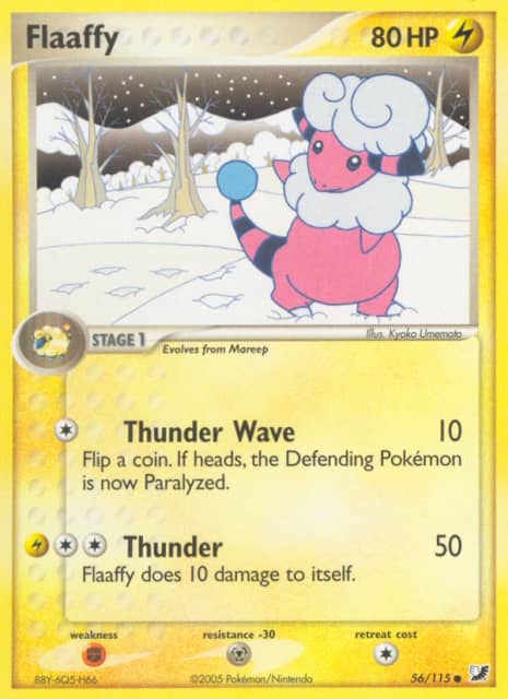 Flaaffy (Reverse Holofoil) (56) — Unseen Forces
