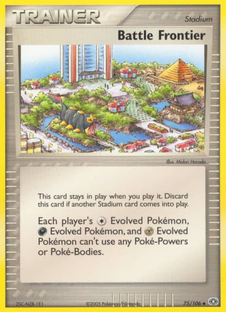 Battle Frontier (75) — Emerald