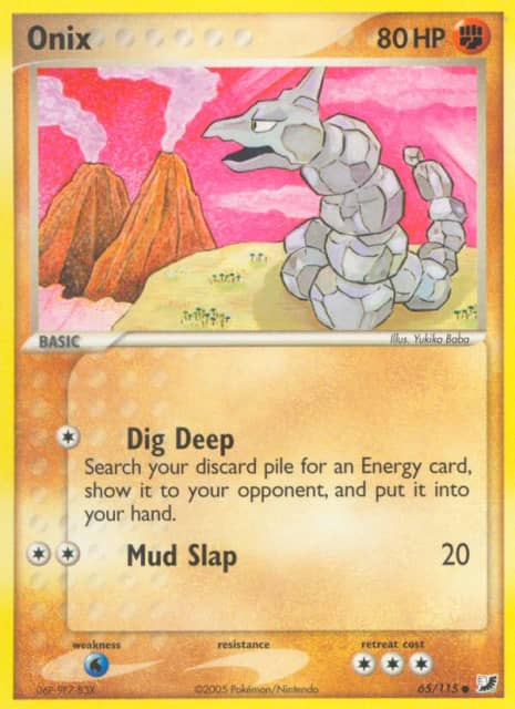 Onix (Reverse Holofoil) (65) — Unseen Forces