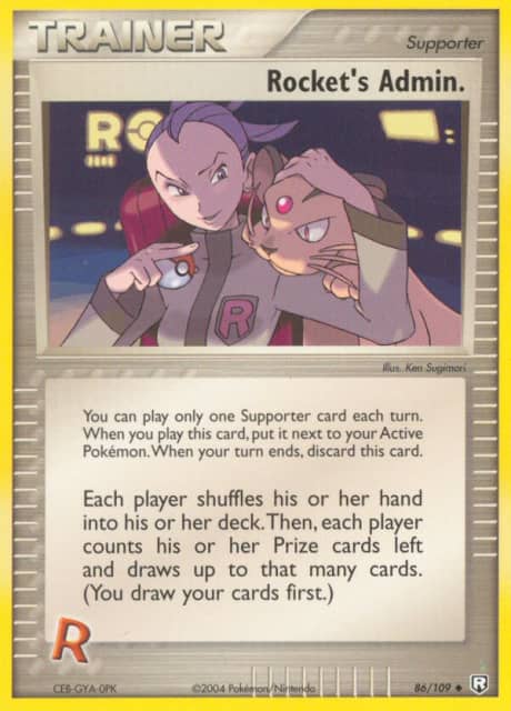 Rocket's Admin. (86) — Team Rocket Returns