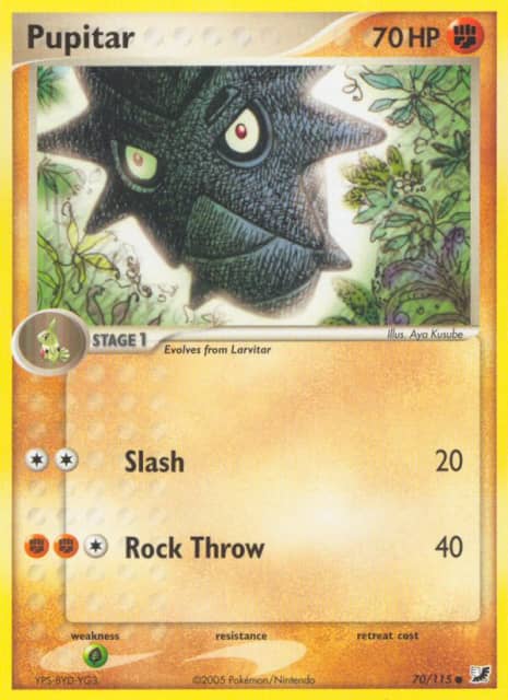 Pupitar (Reverse Holofoil) (70) — Unseen Forces