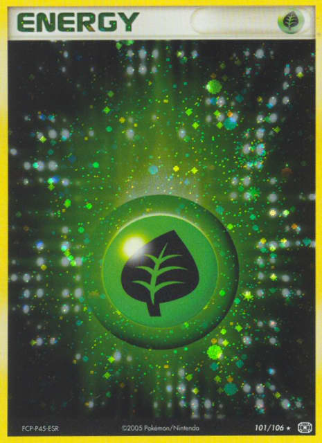 Grass Energy (Holofoil) (101) — Emerald