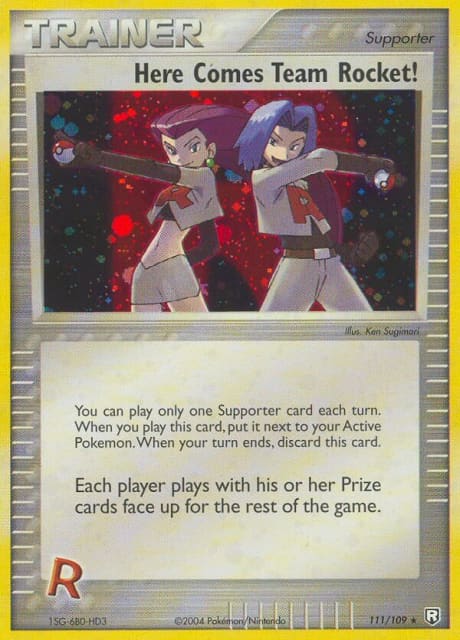 Here Comes Team Rocket! (Holofoil) (111) — Team Rocket Returns