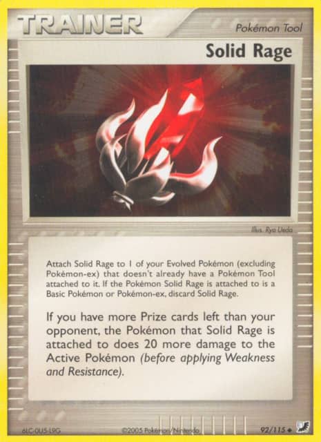 Solid Rage (92) — Unseen Forces