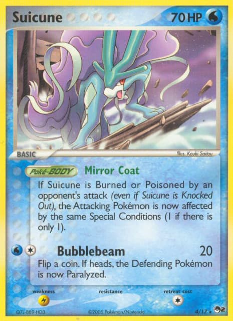 Suicune (4) — POP Series 2