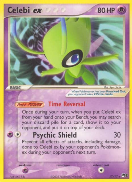 Celebi ex (17) — POP Series 2