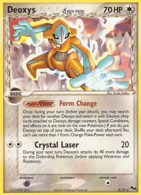 Deoxys δ (2) — POP Series 4