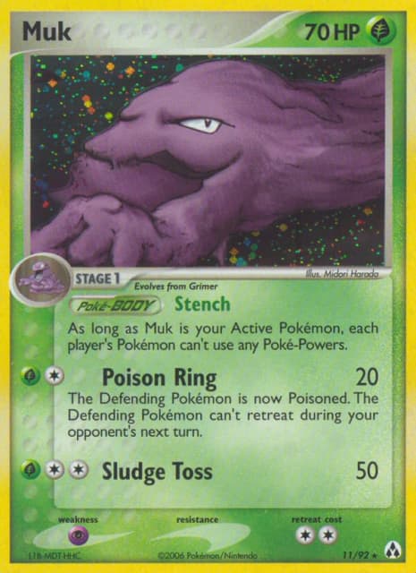 Muk (Holofoil) (11) — Legend Maker