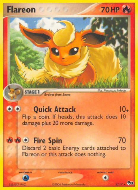 Flareon (Holofoil) (2) — POP Series 3