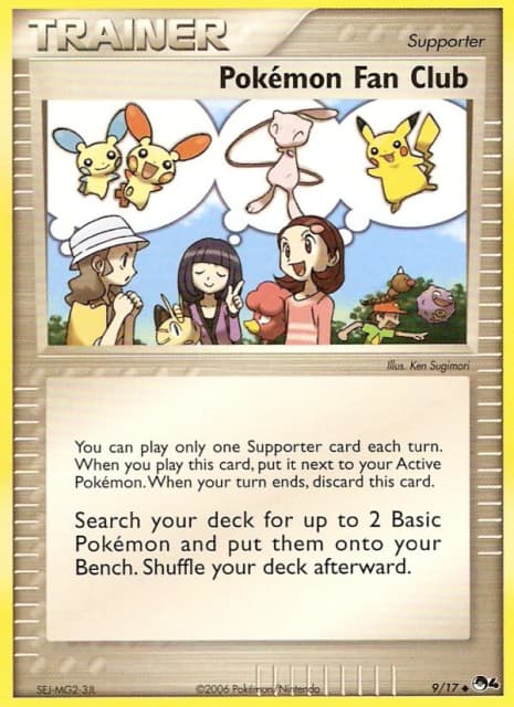 Pokémon Fan Club (9) — POP Series 4