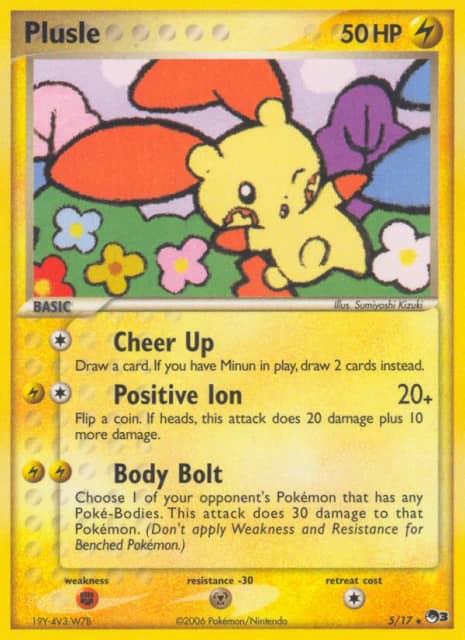 Plusle (5) — POP Series 3