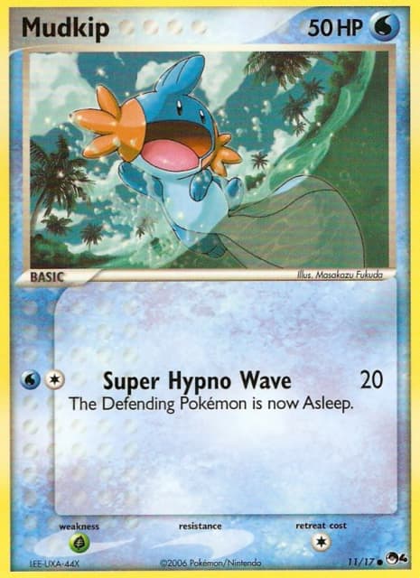 Mudkip (Holofoil) (11) — POP Series 4