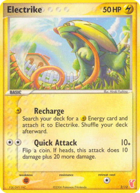 Electrike (2) — EX Trainer Kit 2 Plusle