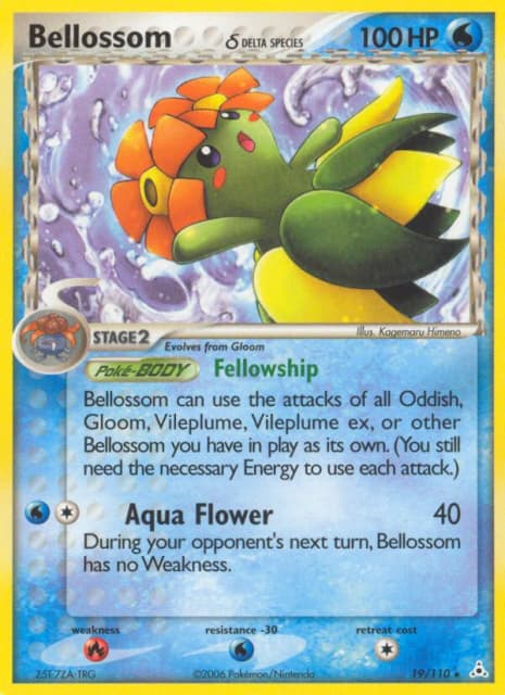Bellossom δ (Reverse Holofoil) (19) — Holon Phantoms